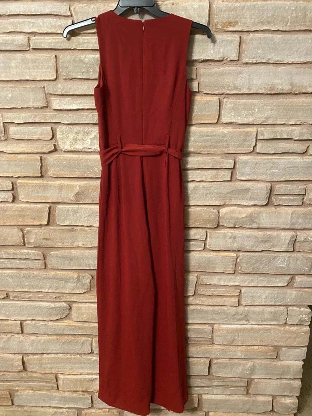 Antonio Melani Wide Leg V-Neck Jumpsuit Size 4